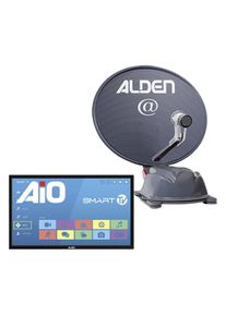 Alden AS2@ 80 HD inkl. AIO Smart TV 24, Platinium