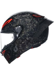 AGV Pista GP RR Italia, casque intégral , couleur: Gris Foncé/Rouge , taille: M