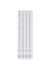 Fertigstore , Weiß , Textil , 300x225 cm , Heimtextilien, Vorhänge, Fertigvorhänge, Sonstige Fertigvorhänge