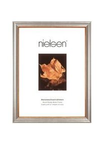 Nielsen Bilderrahmen , Silberfarben , Holz , rechteckig , 60x80 cm , Bilder & Rahmen, Bilderrahmen, Bilder - & Fotorahmen