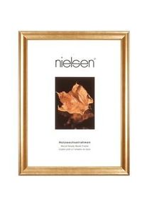 Nielsen Rahmen 24X30Cm , Goldfarben , Holz , rechteckig , 24x30 cm , Bilder & Rahmen, Bilderrahmen, Bilder - & Fotorahmen
