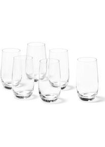 Leonardo Gläserset , Klar , Glas , 6-teilig , 350 ml , 7x13x7 cm , Gläser, Gläsersets
