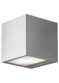 LEDVANCE AUßENWANDLEUCHTE , Metall , 8.5x8.5x8.5 cm , Lampen & Leuchten, Außenbeleuchtung, Außenleuchten