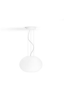 Philips HUE Ambiance Flourish , Weiß , Glas , 30 cm , Smartphone-Steuerung , Lampen & Leuchten, Innenbeleuchtung, Smart-Home-Lampen, Smart Home Hängeleuchten