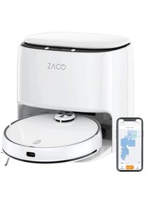 ZACO M1S Staubsaugerroboter mit Wischfunktion und Waschstation