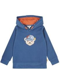 Steiff - Kapuzen-Sweatshirt Teddy In Bijou Blue Gr.92