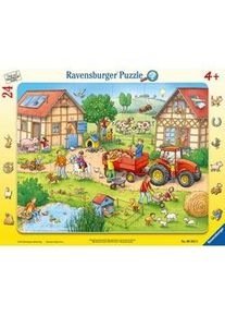 Ravensburger Kinderpuzzle - 06582 Mein Kleiner Bauernhof - Rahmenpuzzle Für Kinder Ab 4 Jahren Mit 24 Teilen