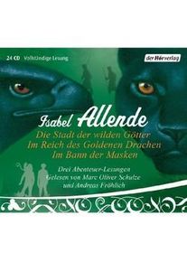 Die Stadt Der Wilden Götter / Im Reich Des Goldenen Drachen / Im Bann Der Masken Audio-Cd - Isabel Allende (Hörbuch)