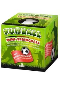 moses Mini Springball Fussball (6Cm) In Schwarz/Weiß