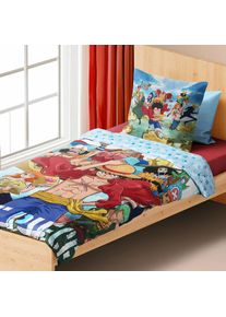 One Piece - Ruffy & Crew Biancheria da letto reversibile