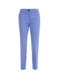 WE Fashion Hose Damen lila Größe 32 Unifarben