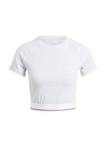 adidas originals T-Shirt Damen hellgrau / rot / schwarz Größe XS
