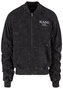 Karl Kani Heren Sweatvest crème / zwart L