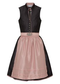 Spieth & Wensky SPIETH & WENSKY Dirndl 'Dragee' Damen grau / puder Größe 36