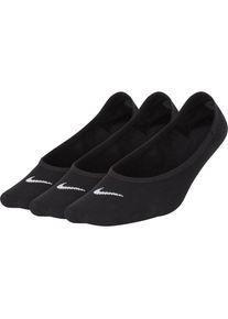 Nike Damen Lightweight Footie Training Socks (3Paar) schwarz