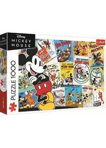 Trefl Puzzle 1000 100 Jahre Disney / Mickey Retro
