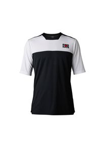 Fox Defend SS Jersey Syndicate white black - M