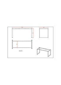 Mesa multiusos DUO-O Trend, tablero recto, esquinas redondeadas, profundidad 800 mm, anchura 1400 mm, blanco/plateado