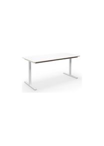 Mesa multiusos DUO-T Trend, tablero recto, esquinas redondeadas, profundidad 800 mm, anchura 1400 mm, blanco, blanco