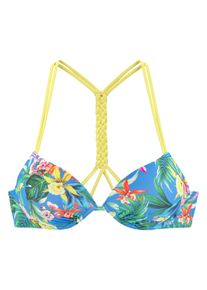 Venice Beach Kvinnor Bikini&ouml;verdel bl&aring; / blandade f&auml;rger Storlek 60