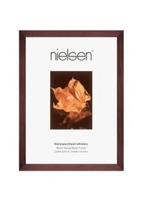 Nielsen Bilderrahmen , Dunkelbraun , Holz , rechteckig , 24x30 cm , Bilder & Rahmen, Bilderrahmen, Bilder - & Fotorahmen