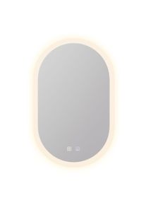 Blumfeldt Caledonian, LED fürdőszoba tükör, IP44 LED-kialakítás, 3 színhőmérséklet, 45 x 80 cm, halványítható, párásodásgátló funkció, érintőkapcsoló