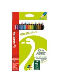 Buntstift Stabilo® Greencolors 18Er-Pack