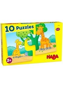 Haba Puzzle Wilde Tiere 10X2-Teilig