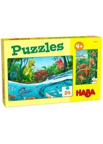 Haba Puzzles Dinos 2X24-Teilig
