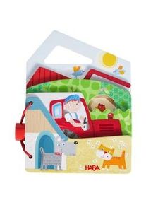Haba - Holz-Babybuch Traktor In Bunt
