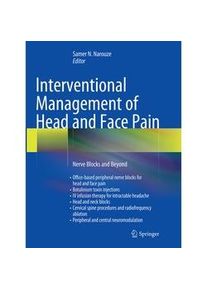 Springer Interventional Management Of Head And Face Pain Kartoniert (TB)