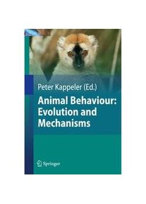 Springer Animal Behaviour: Evolution And Mechanisms - Nils Anthes Ralph Bergmüller Wolf Blanckenhorn H. Jane Brockmann Claudia Fichtel Lutz Fromhage Joac