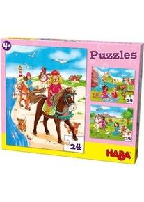 Haba Puzzles Pferdefreundinnen (Kinderpuzzle)