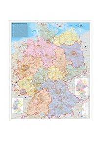 Stiefel Wandkarte Großformat Deutschland Organisationskarte Ohne Metallstäbe Karte (im Sinne von Landkarte)