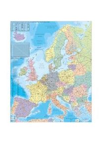 Europa Organisationskarte - Heinrich Stiefel Karte (im Sinne von Landkarte)