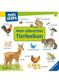 Ravensburger Ministeps: Mein Allererstes Tierlexikon Pappband