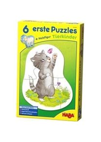 Haba 6 Erste Puzzles – Tierkinder Mit 6 Puzzles