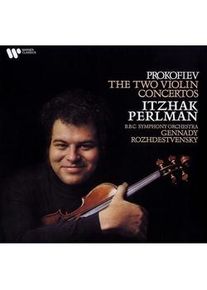 Violinkonzerte 1 & 2 - Itzhak Perlman Bbc Gennadi Roshdestwenskij. (LP)