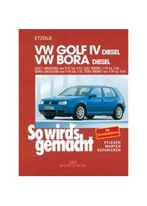 Delius Klasing Verlag Vw Golf Iv Diesel 9/97-9/03 Bora Diesel 9/98-5/05 - Rüdiger Etzold Kartoniert (TB)