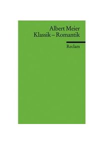 Klassik - Romantik - Albert Meier Taschenbuch