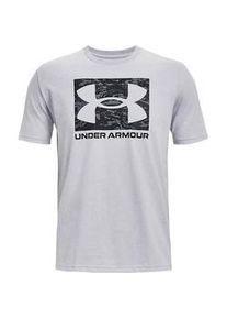 Under Armour ABC Camo Boxed Logo Short Sleeve (Sale) mod grey light heather, Größe XS