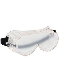 GSF Kunststoff-Vollsicht-Schutzbrille Modell 443 - klares Weich-PVC mit Gummiband - nach EN166 - 422500