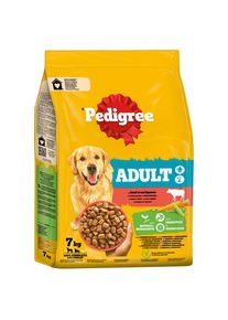 Pedigree Adult, bœuf & légumes.- 7 kg