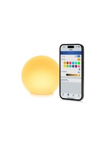 eve Flare Portable smarte LED-Leuchte, Ø25cm, 90lm, IP65 (10EBV8701)