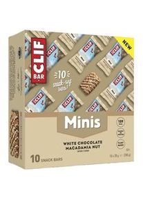 CLIF BAR Unisex CLIF BAR MINI Riegel White Chocolate Macadamia Karton (10 x