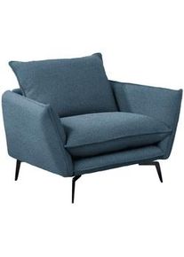 Hom´in Hom`in Sessel , Blau , Textil , 96x84x90 cm , Made in Eu , Stoffauswahl , Wohnzimmer, Sessel, Sonstige Sessel