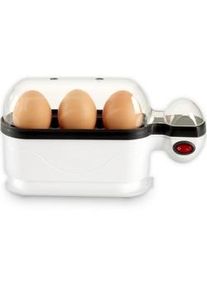 Trisa Electronics Eierkocher , Weiß , Kunststoff , 6x13x23 cm , RoHS, Fsc, Reach , Summersignal , Küchengeräte, Sonstige Küchengeräte