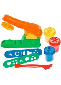 Simba Knetmasse , Blau, Multicolor, Rot , Kunststoff , 7-teilig , nicht zum Verzehr geeignet , Spielzeug, Lernspiele