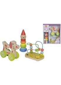 Simba Lernspiel , Multicolor , Holz, Kunststoff , Birke , 25x29x10.5 cm , unisex , Spielzeug, Holzspielzeug