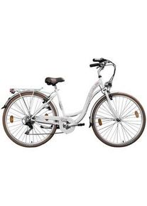 KS-Cycling KS Cycling Citybike , Weiß , Metall , 180x70 cm , female , Freizeit & Co, Sport & Fitness, Fahrräder, Citybikes